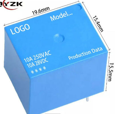 12v PCB 5 συνεχές ρεύμα 48v 24v 12 βολτ 5v ηλεκτρονόμων jqc-3F Spdt μετατροπής καρφιτσών T73 ηλεκτρομαγνητικό