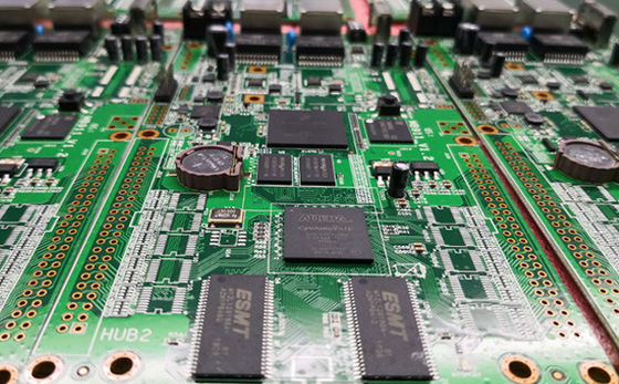 Γρήγορη στροφή SMT PCBA συναρμολόγηση με πράσινη συγκόλληση με μάσκα