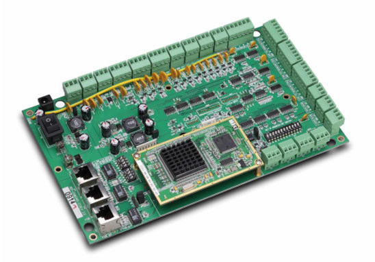 1OZ Συναρμολόγηση PCB SMT πράσινο/κόκκινο για μηχανή YS100 Επάνω/κάτω τοποθέτηση 4mil Διαχωρισμός Συναρμολόγηση 0,2-0,8mm